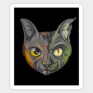 Cute Zombie Cat Sticker